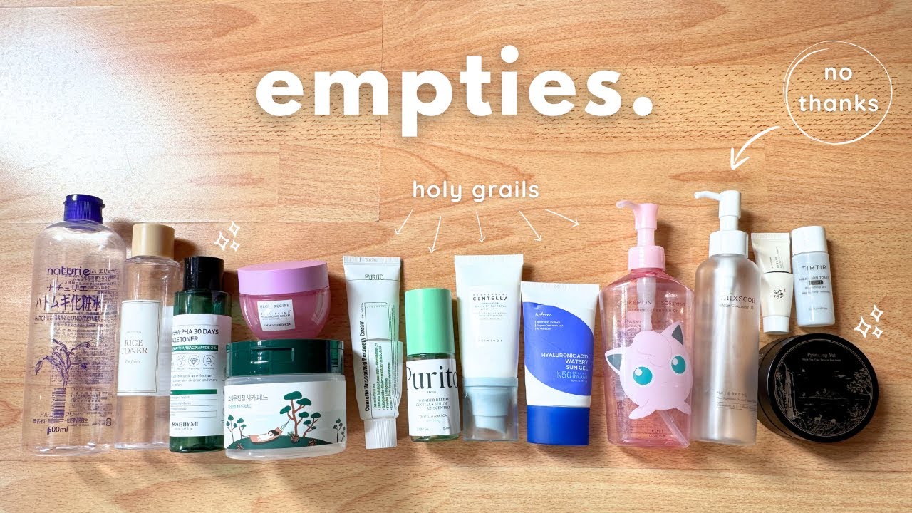 I Emptied 14 Skincare Products - What's Worth Buying Again?