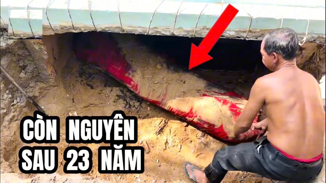 Bốc Mộ Cụ Ông Mất 23 Năm Xac1 Còn Nguyên Khiến Cả Nhóm Thất Kinh