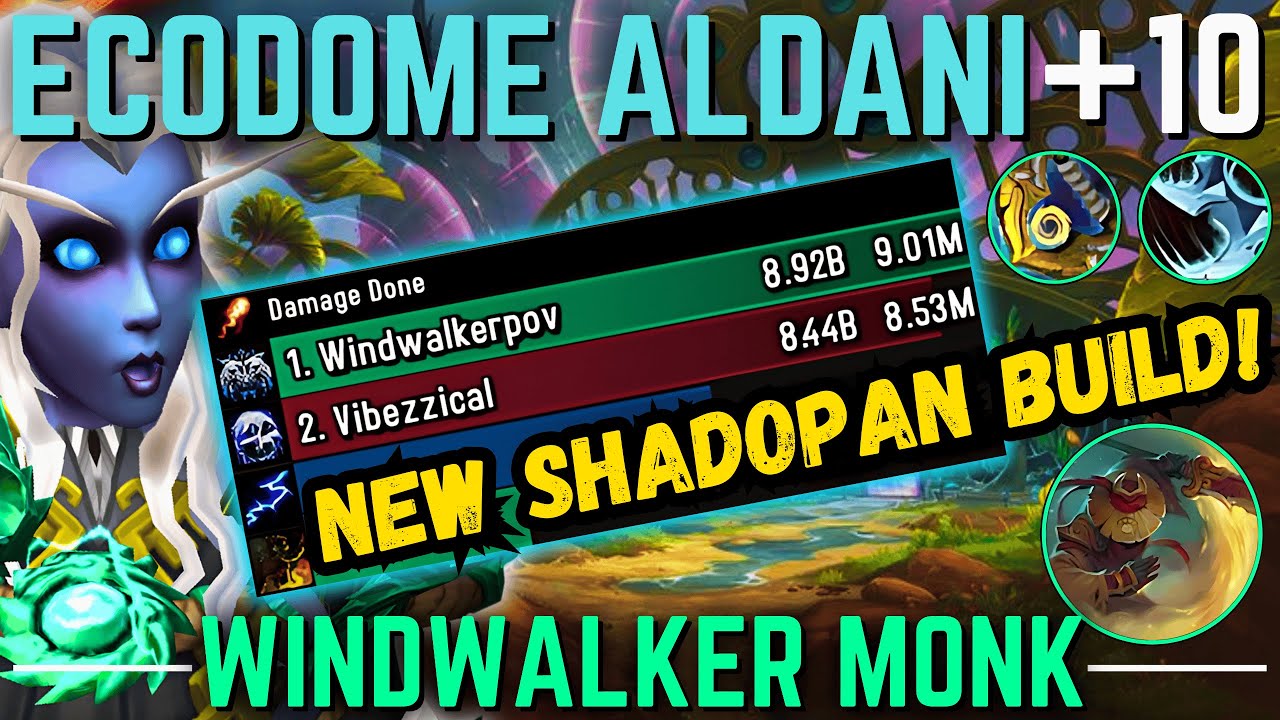 This NEW Shadopan Build Does CRAZY Damage | Windwalker Monk