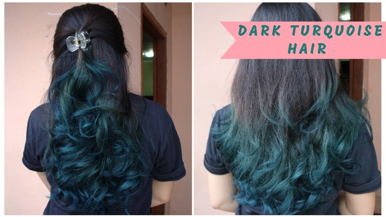 CAT RAMBUT TEAL/TURQUOISE PAKE MIRANDA, BAGUS BANGET!!! - RIMA NURSITA SARVI