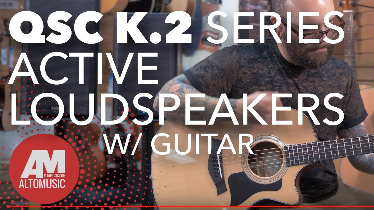 QSC K.2 Series Active Loudspeakers - Guitar