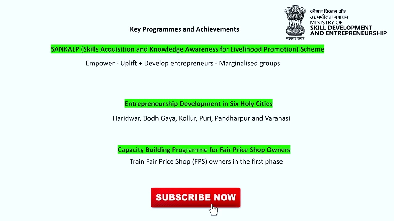 MSDE Explained: Ministry of Skill Development & Entrepreneurship | All to Know for Competitive Exams