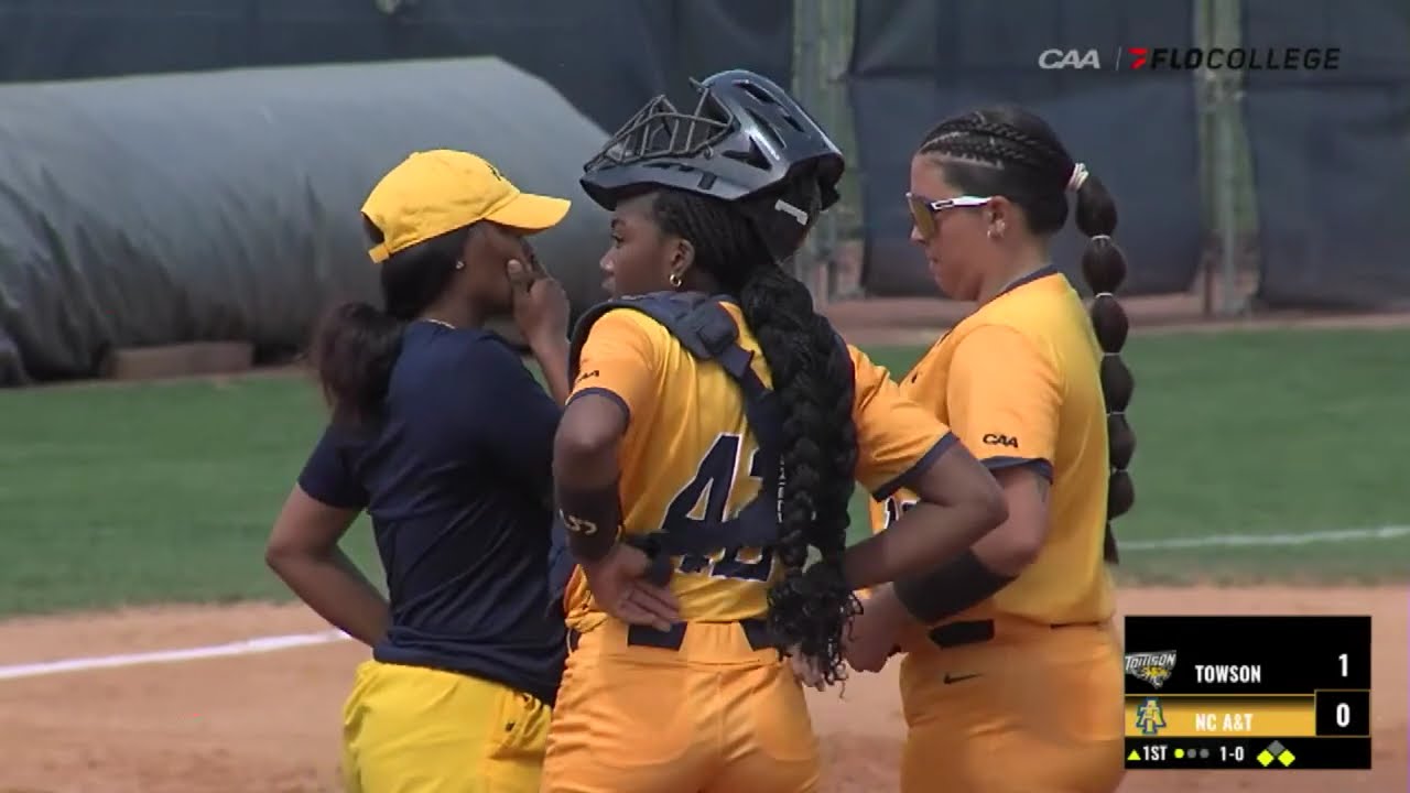 Free College Softball Live Stream: Towson vs North Carolina A&T Softball | CAA Softball
