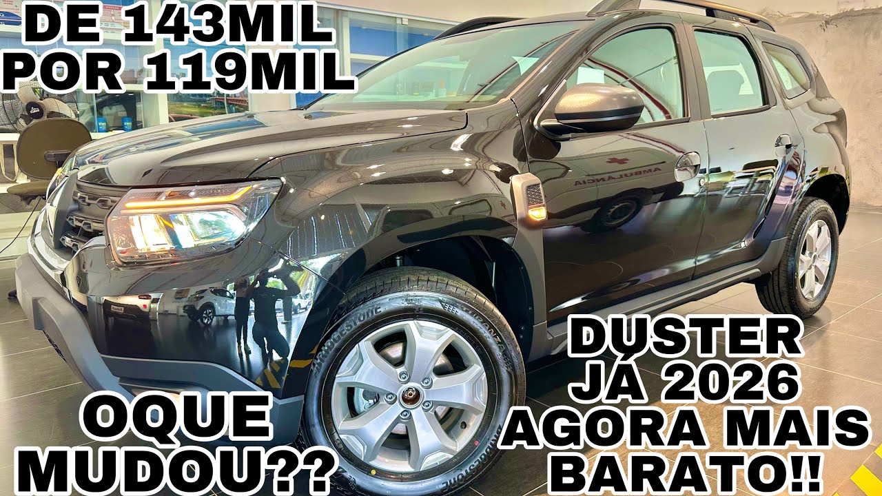 LANÇAMENTO RENAULT DUSTER 2026 INTENSE PLUS CVT EM DETALHES | CONFIRA AS MUDANÇAS!!