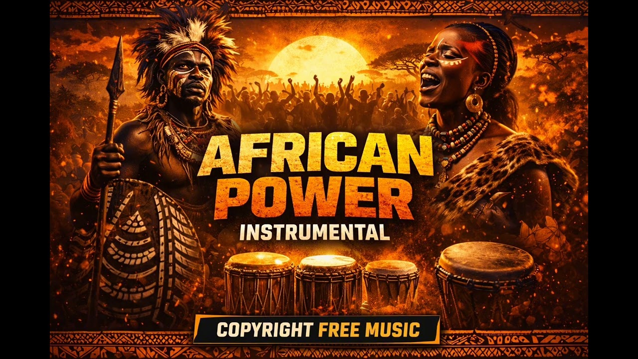 AFRICAN POWER – Intense African Instrumental | Tribal Drums | Copyright Fr