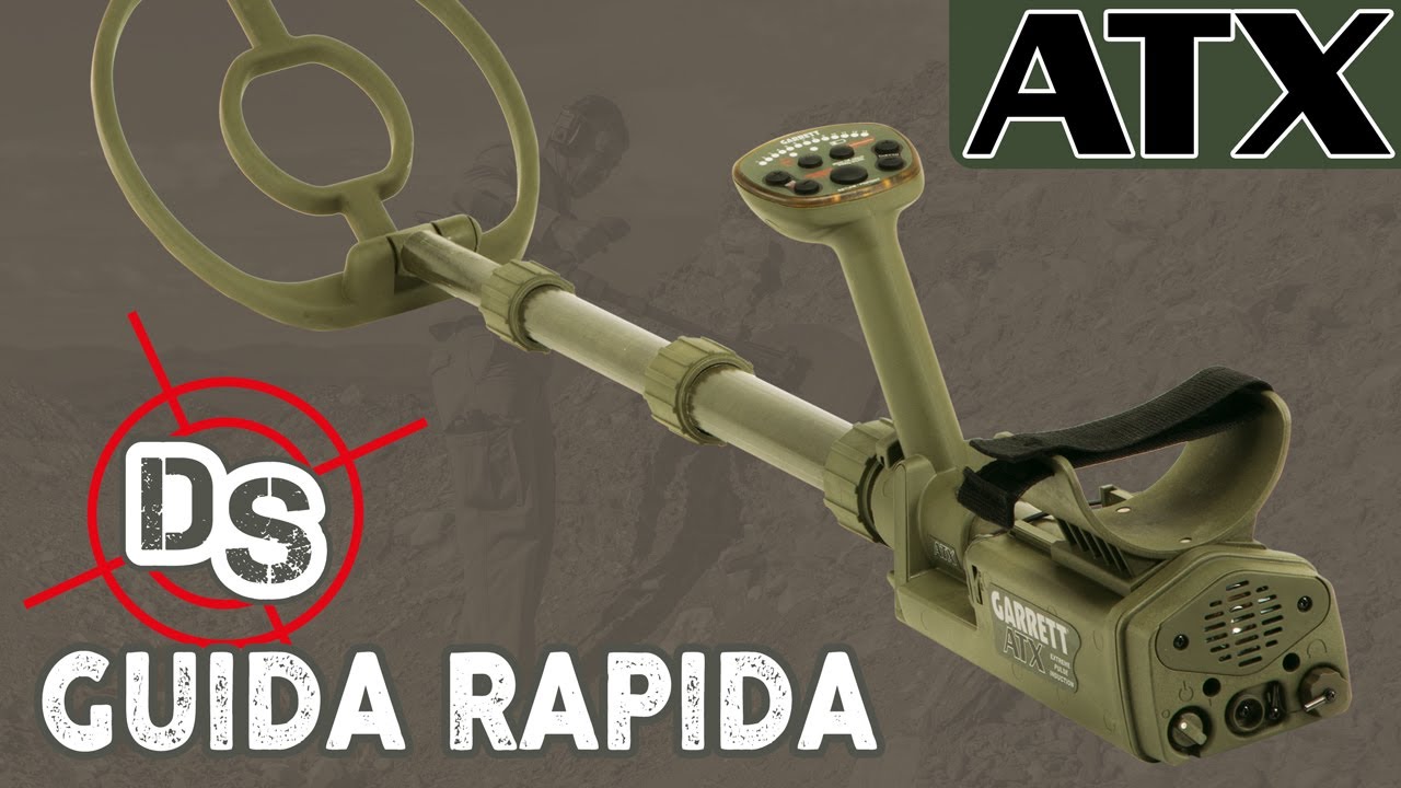 GARRETT ATX : GUIDA RAPIDA - www.detectorshop.com