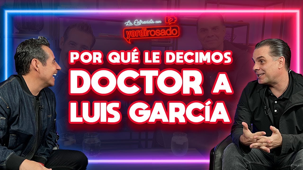 ¿LUIS GARCIA es DOCTOR? | Christian Martinoli | La entrevista con Yordi Rosado
