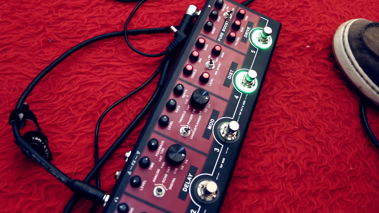 Review - Mooer Red Truck (Pedalboard Cristão)