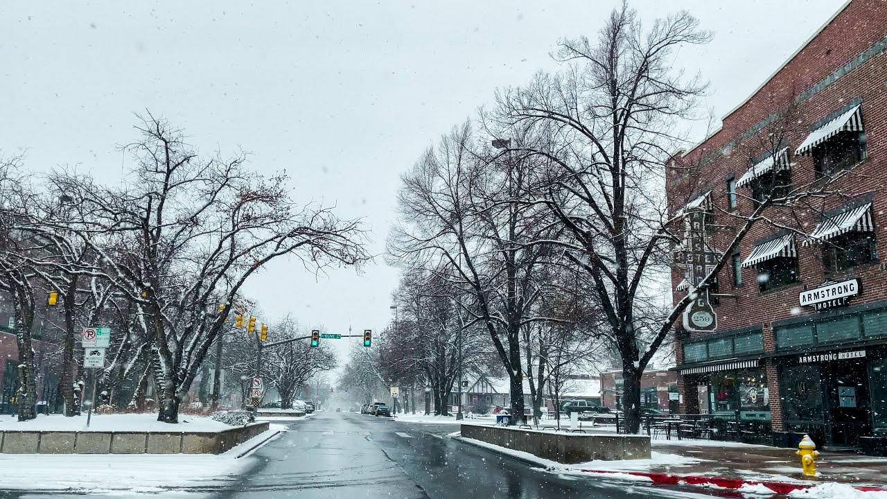 Snowfall in Fort Collins: A Winter Drive