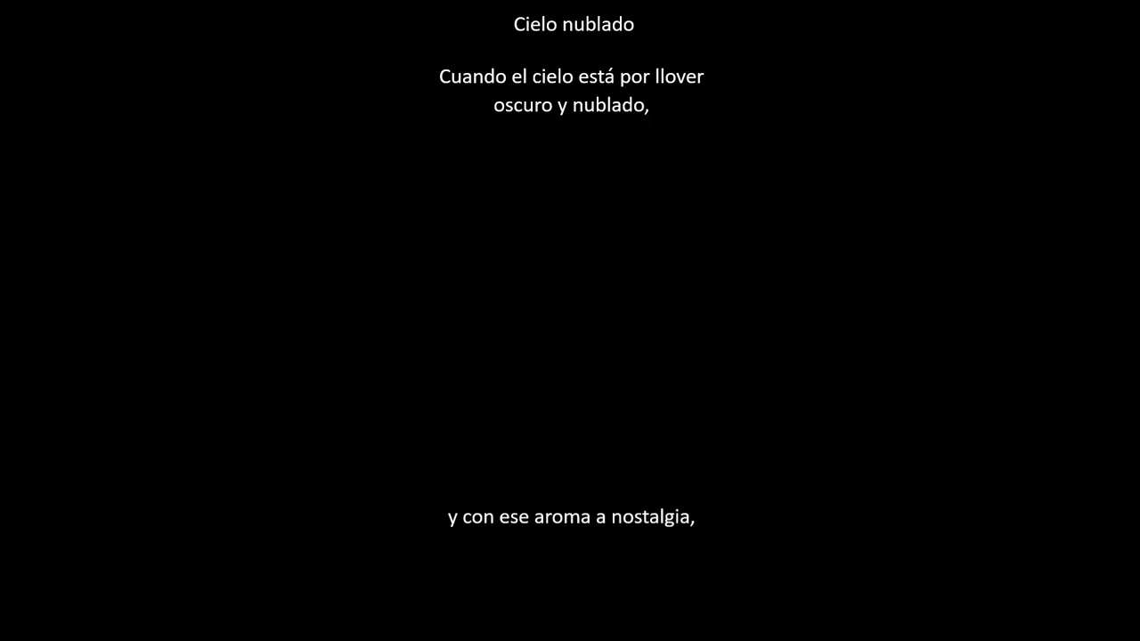 CIELO NUBLADO