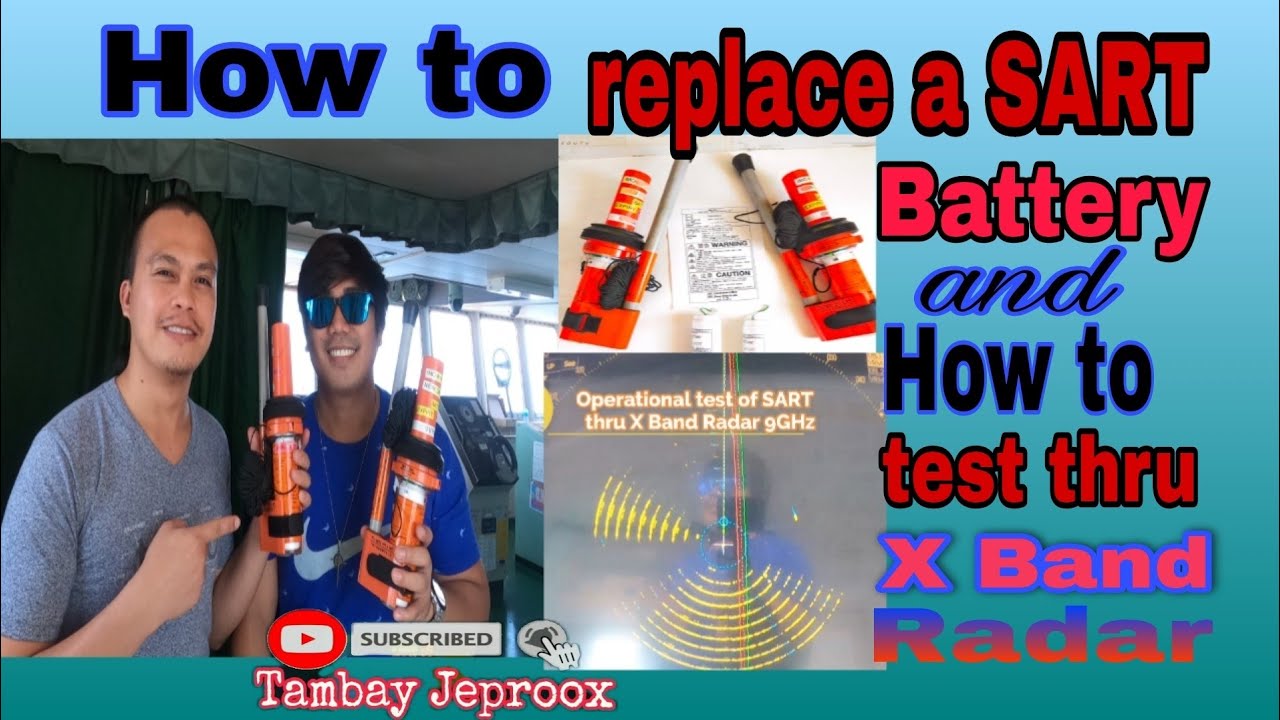How to replace a Search And Rescue Radar Transponder 
