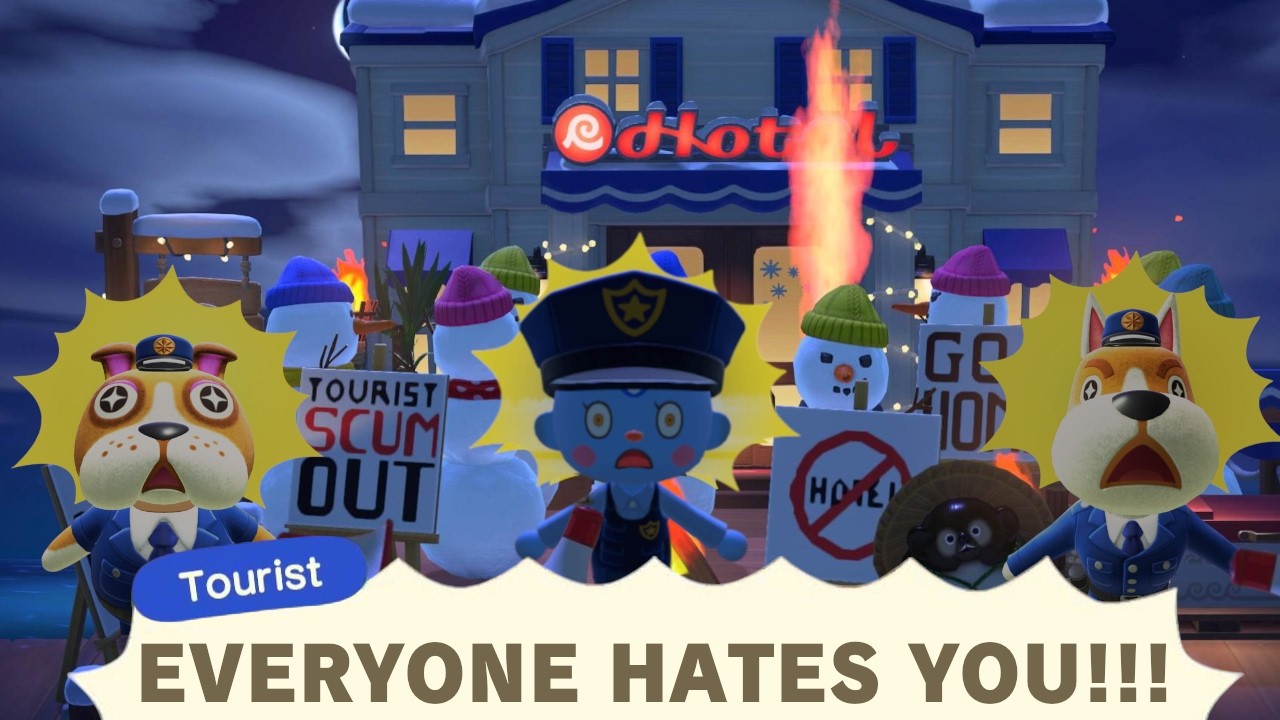 What Happens If You Constantly Bully the Tourists in ACNH 3.0?