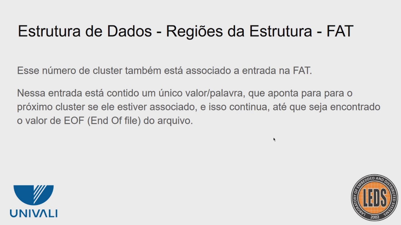 Sistemas de Arquivos - FAT 16