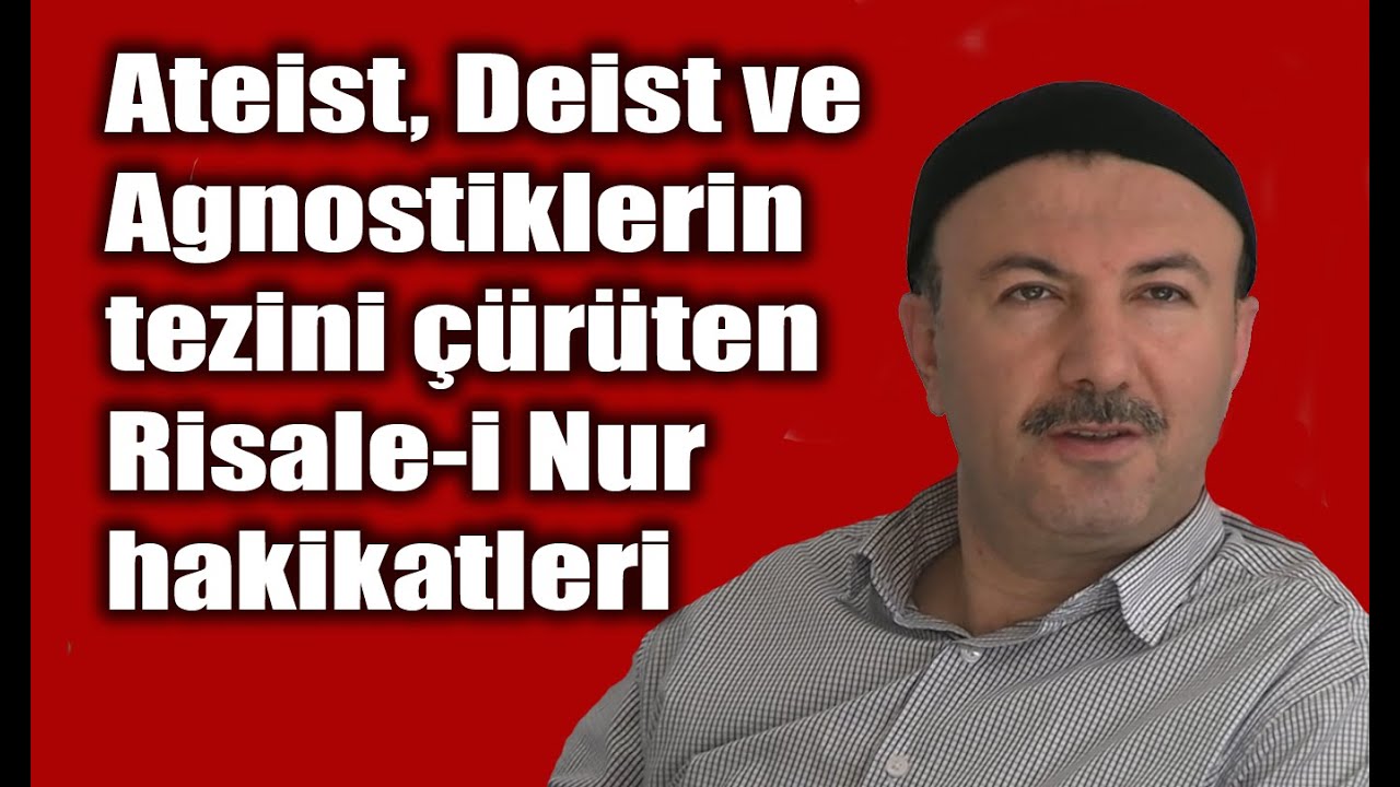 Diamond Tema gibi Ateist, Deist ve Agnostiklerin belini kıran Risale-i Nur hakikatleri. Sabri Okur