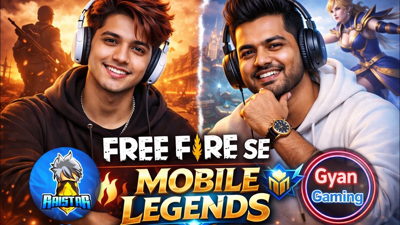 Free Fire Se Mobil Legends Ka Safar ✔️| Rai Star & Gyan Gaming Leave Free Fire 💯| Full Song ❤️