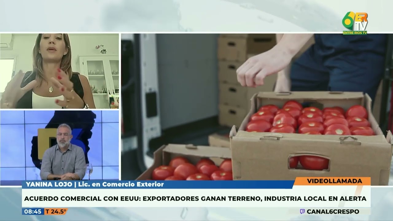 Yanina Lojo - Acuerdo comercial con EE UU, exportadores ganan terreno y la industria nacional