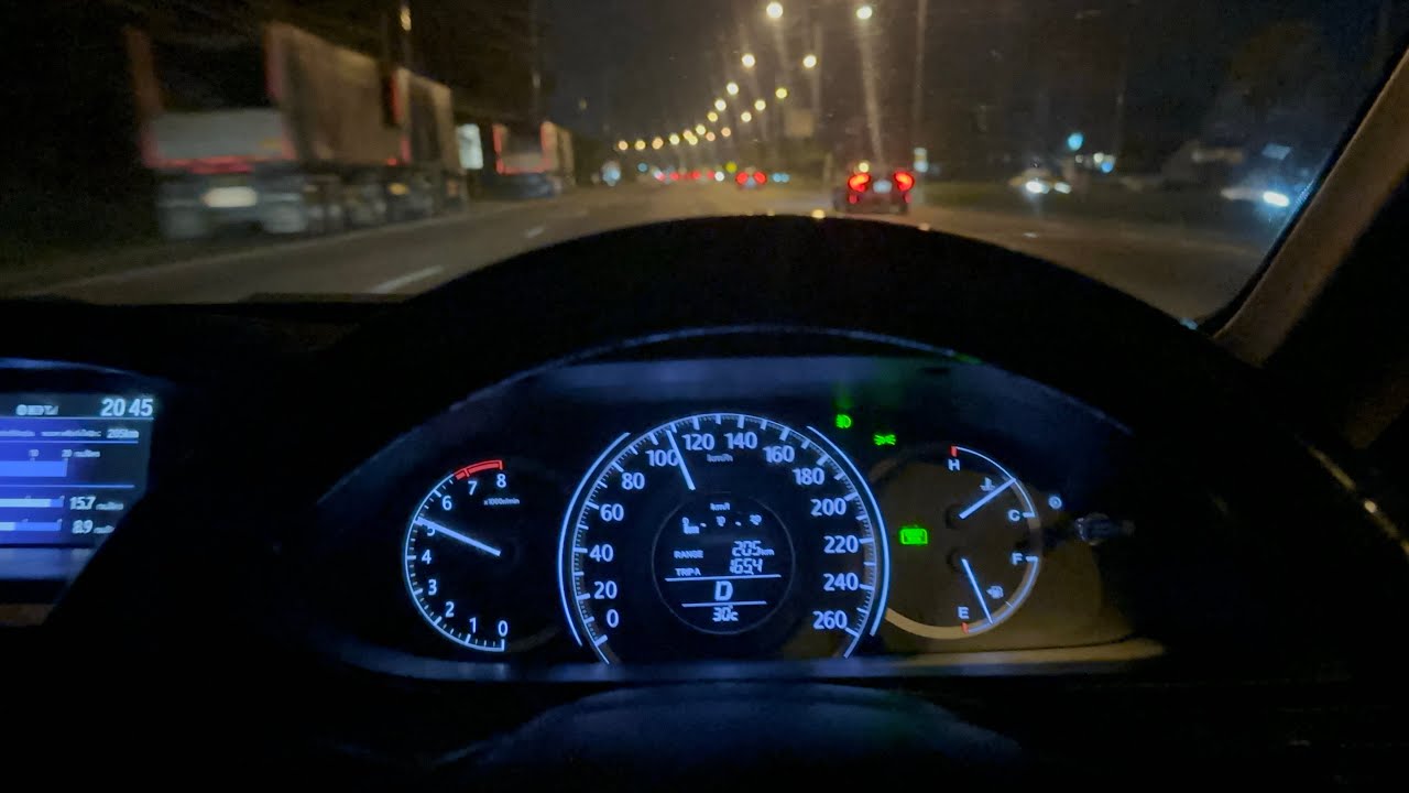 HONDA Accord G9 2.0EL i-VTEC MY2015 speedtest 0-100 อัตราเร่ง