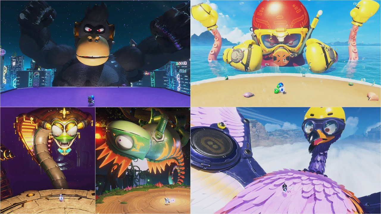 ASTRO BOT All Galaxy Bosses