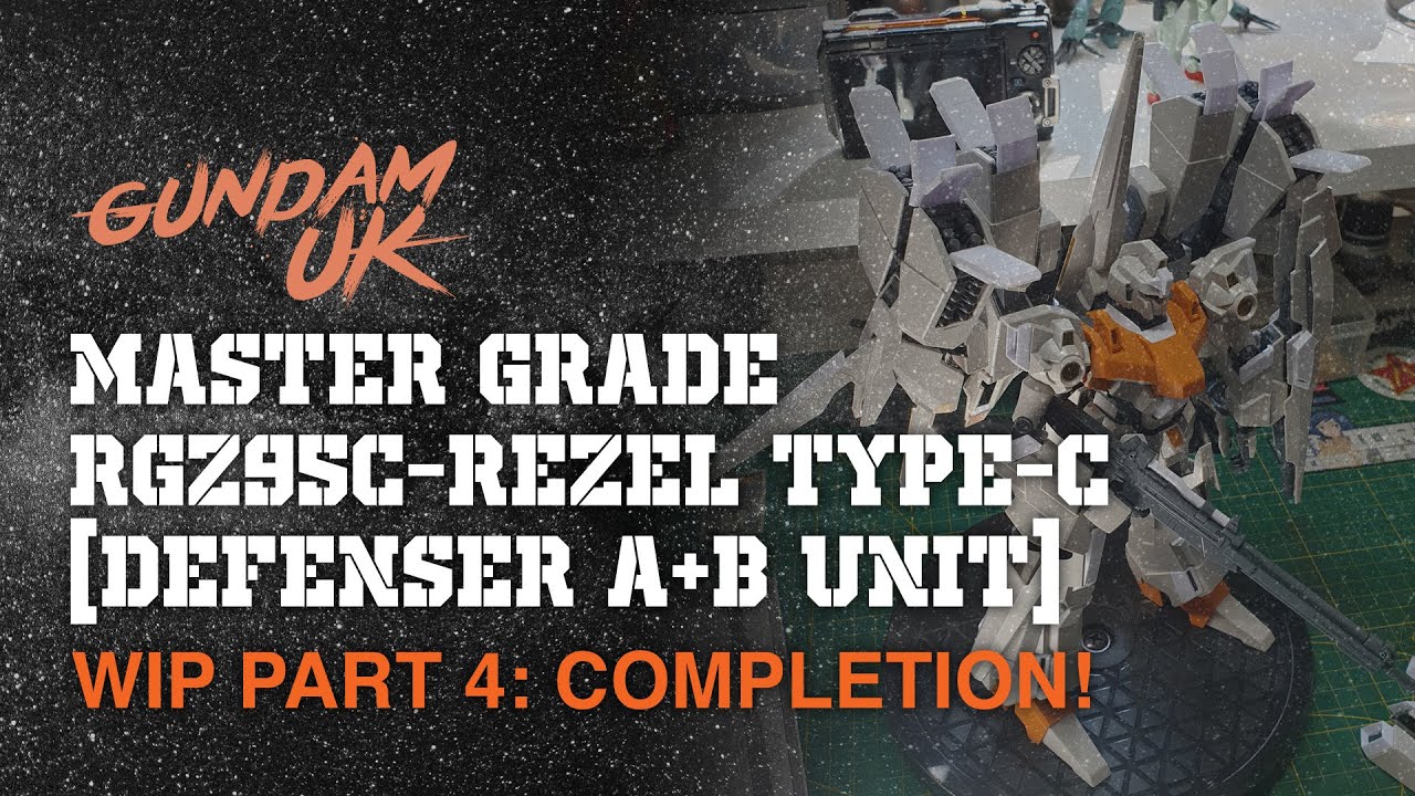 MG ReZEL Defenser a+b WIP part 4: Completed!