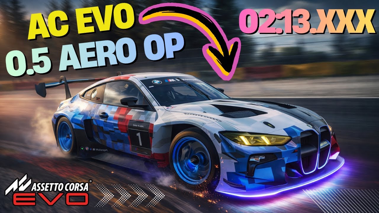 BMW GT3 Evo Aero Is OP | 02:13 Spa Assetto Corsa Evo 0.5