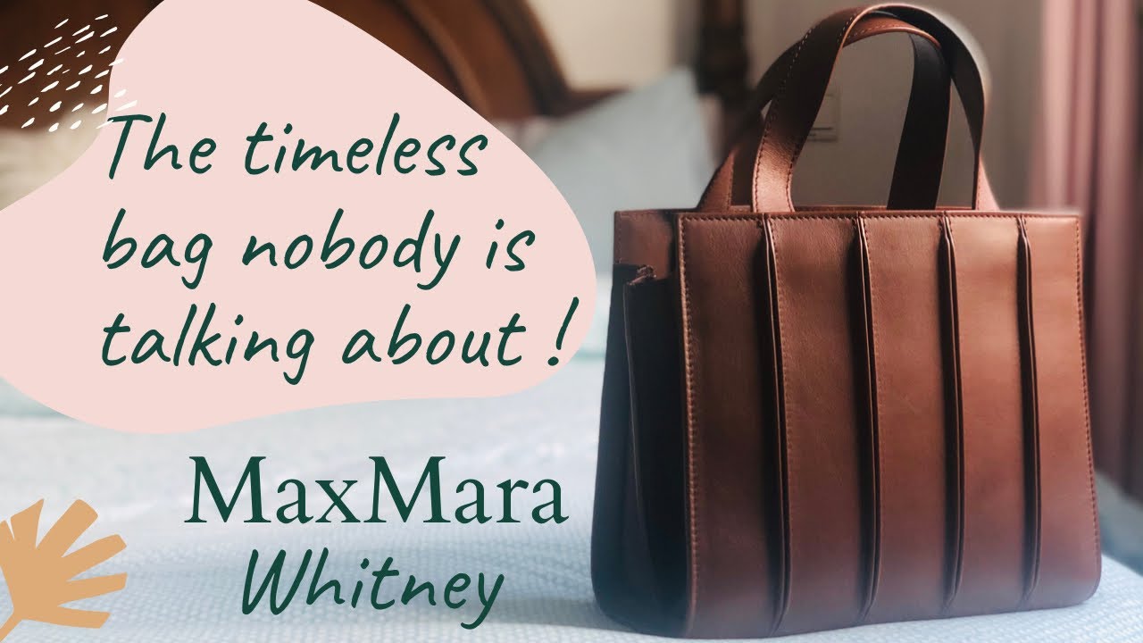 Understated Luxury bag / Max Mara Whitney small bag / mini comparison with ABC Lady Dior