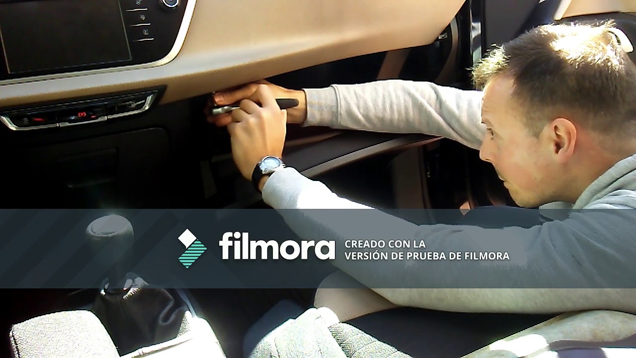 Citroen Gran C4 picasso cambio del filtro de habitaculo