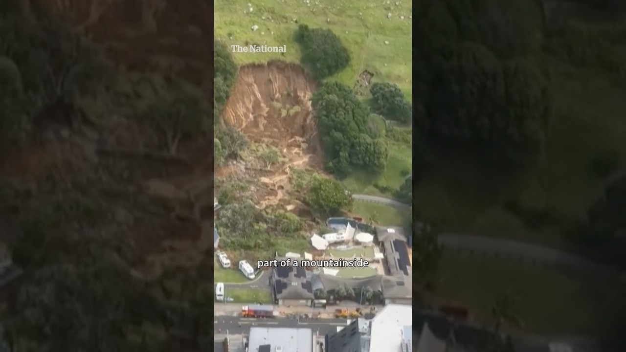 Landslide slams into New Zealand vacation resort