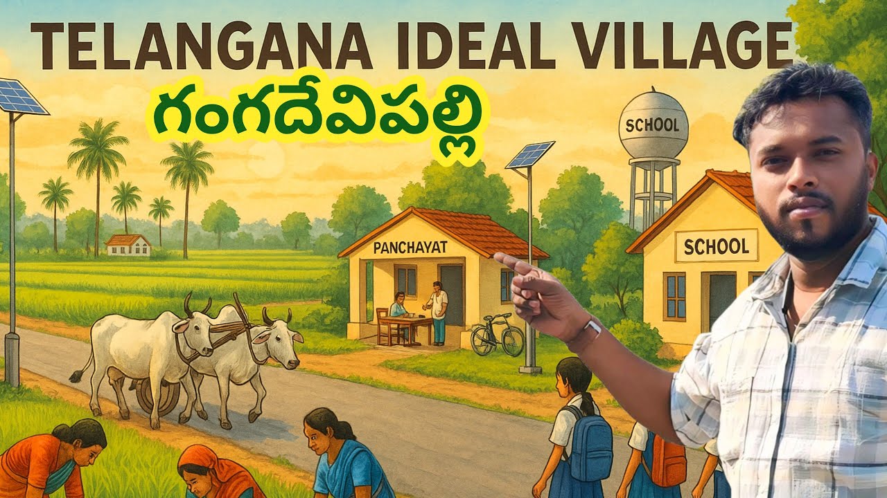 Gangadevipalli Village | Telangana Ideal Village Gangadevi palli
