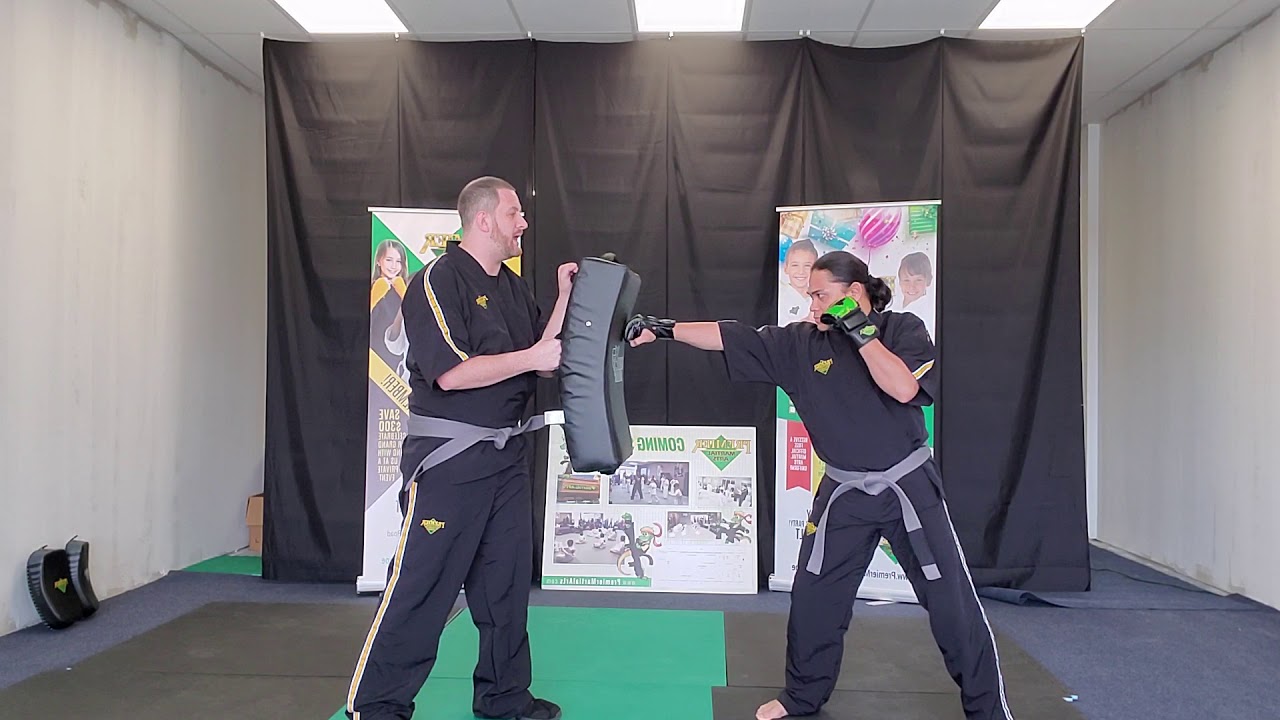 JAB-CROSS-FRONT KICK