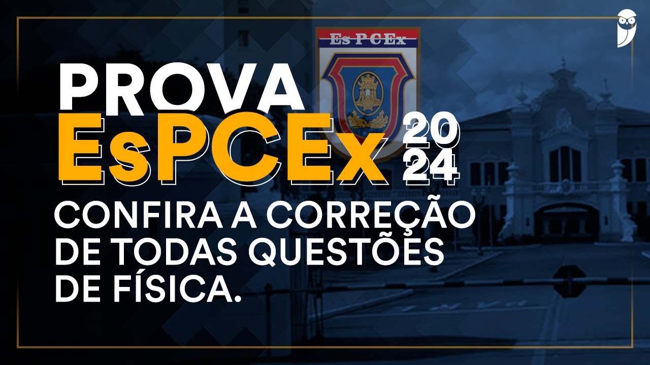 Questão 21 (Física) - Gabarito EsPCEx 2024 - Leis de Newton