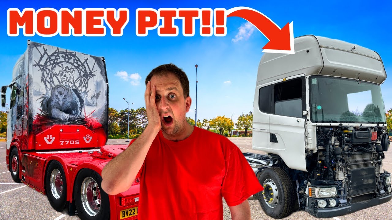 Building A SCANIA V8 Show Truck Is VERY EXPENSIVE | #truckertim