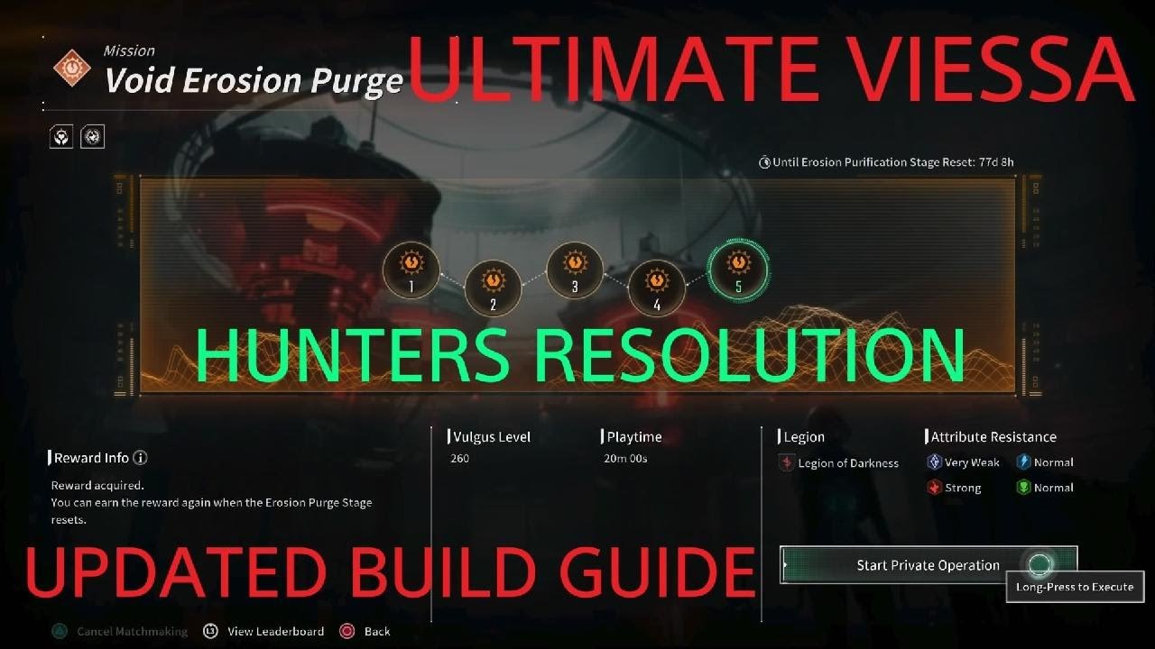 Updated Ult Viessa Build, Purge Challenge 5, Solo, Ancestors Mod - The First Descendant