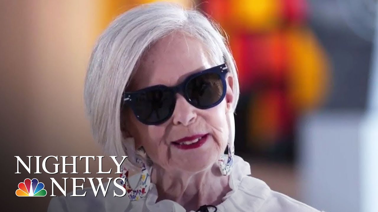 Accidental Icon: 64 Year-Old Fordham Professor Becomes A Fashion Star | NBC Nightly News