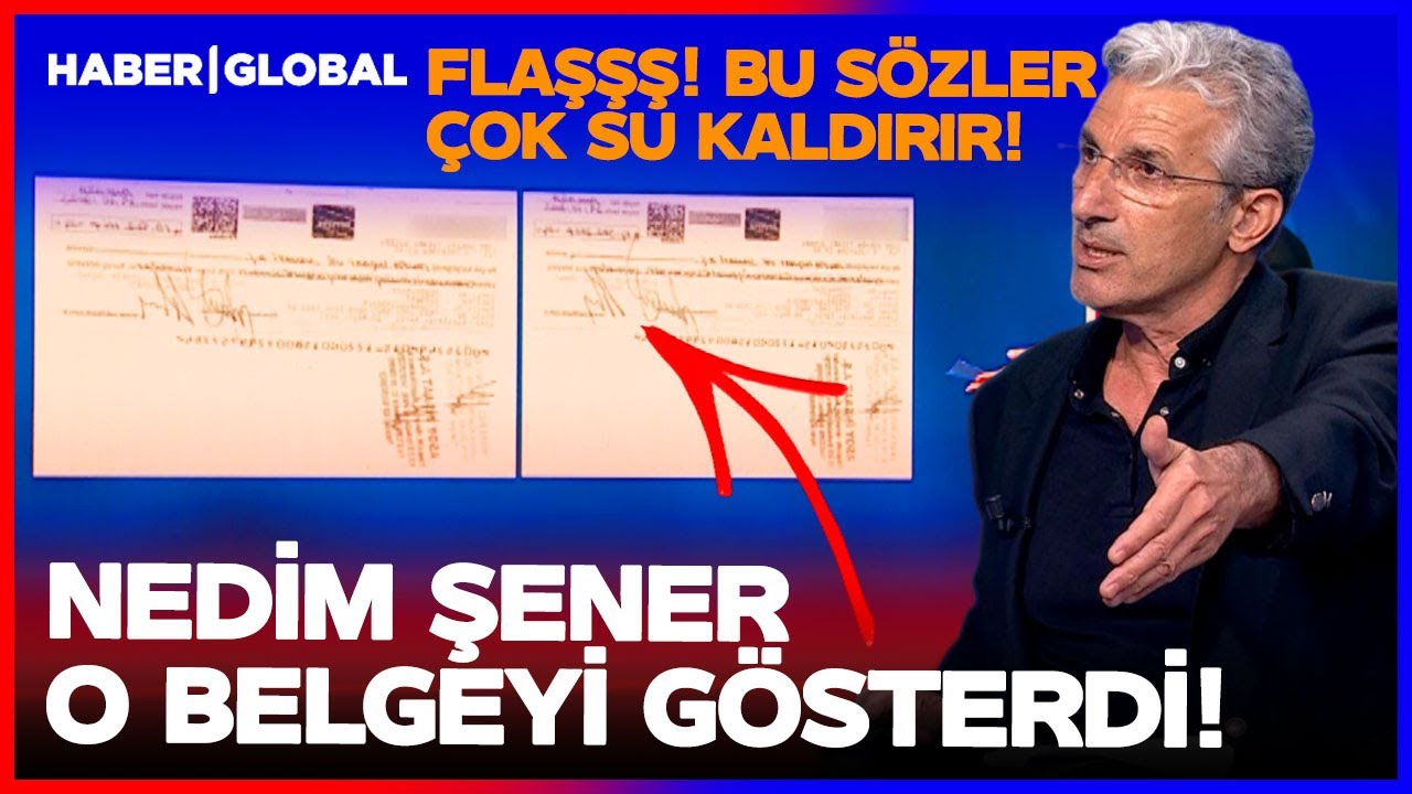 O BELGE ÇOK KONUŞULUR! Nedim Şener: Biz Sadece Yolsuzlukla Değil Ahlaksızlıkla da Mücadele Ediyoruz!