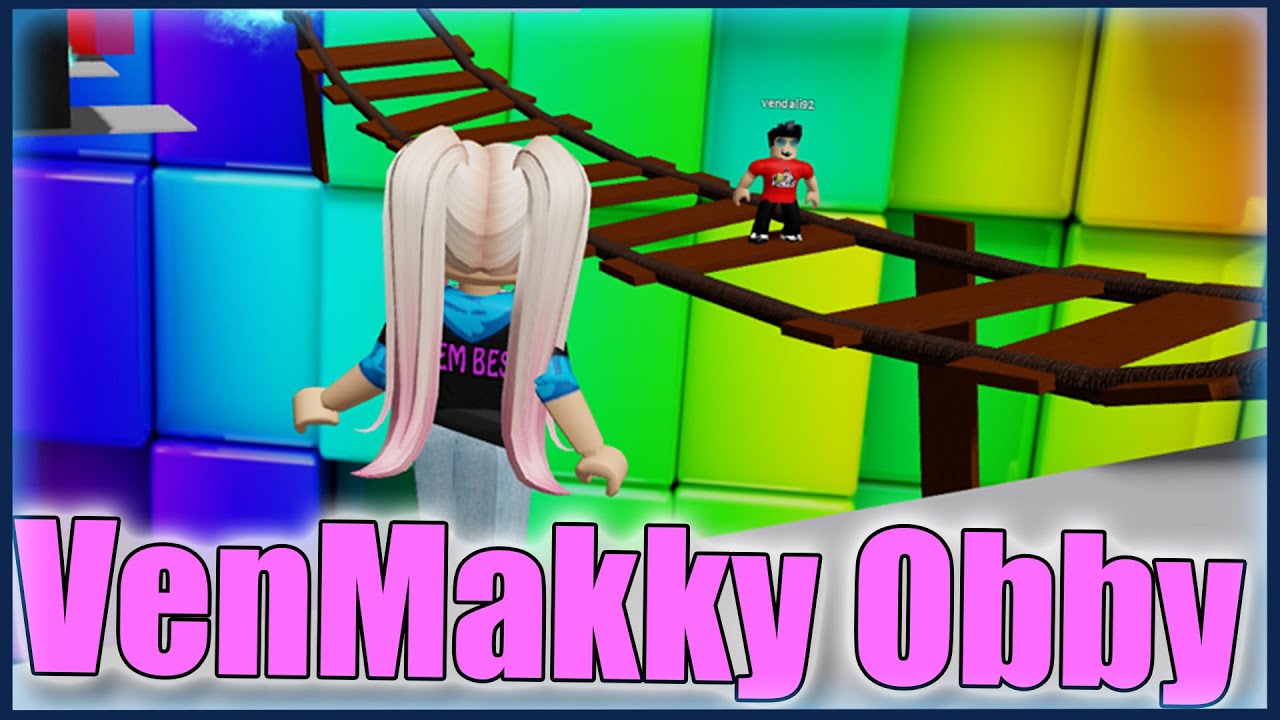TOHLE JE PRÝ TO NEJLEHČÍ VENMAKKY OBBY!😱😍 Roblox VenMakky Obby w/@VendaliRoblox