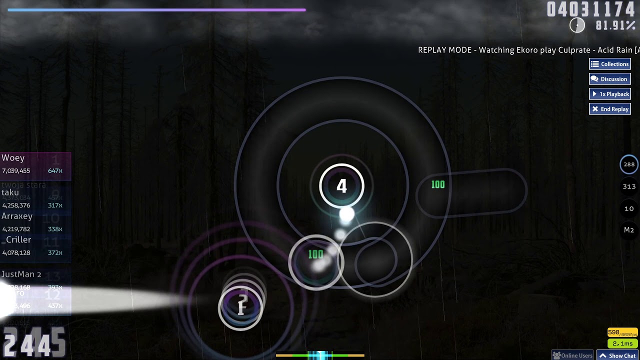 Culprate - Acid Rain [Aspire] (DTM9 Nowa map) 764/1412 5m (81,85%, 25,67★)