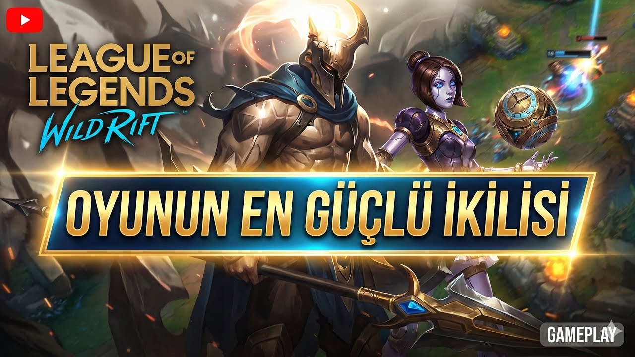 BU İKİLİ İLE OYUN KAYBETMENİZ İMKANSIZ!?! PANTHEON ORİANNA İNANILMAZ OLMUŞ- Lol Wild Rift