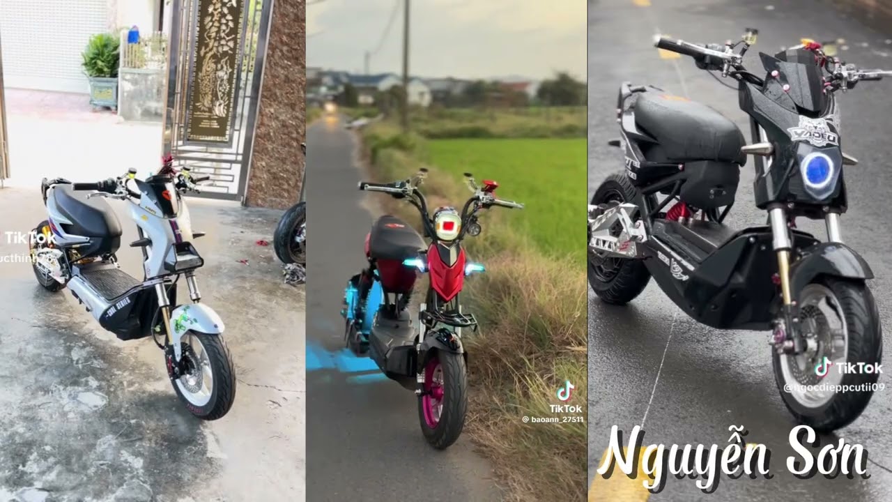||TikTok|| Tổng hợp những chiếc xe điện độ đẹp trên TikTok.
