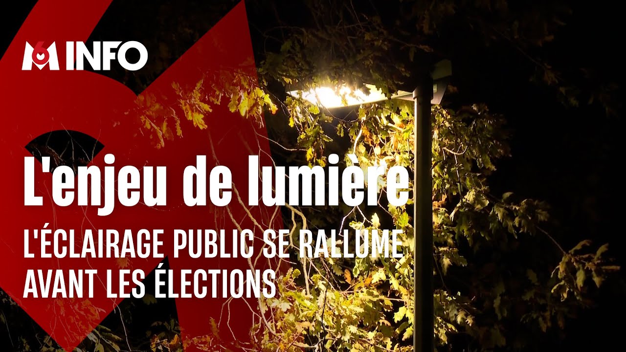 L'&eacute;clairage public se rallume de nuit avant les &eacute;lections