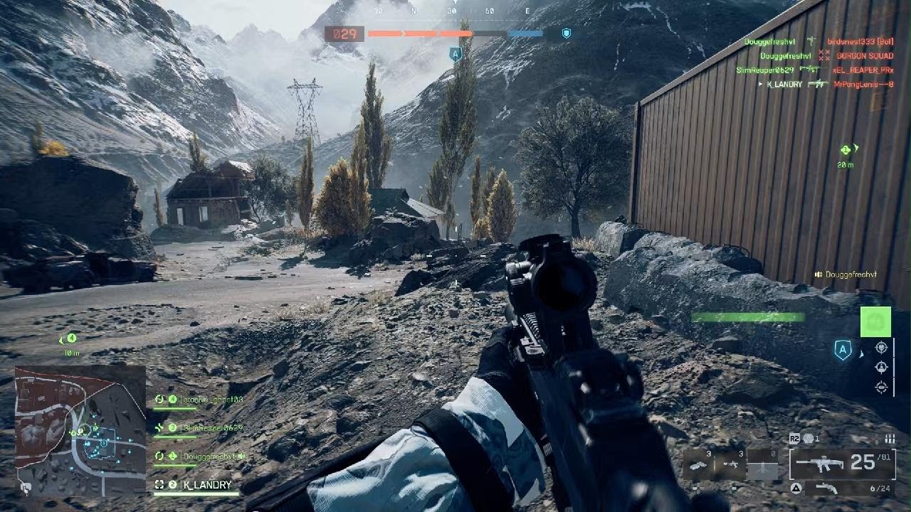 Battlefield 6 grinding scw10 in casual 90 kills