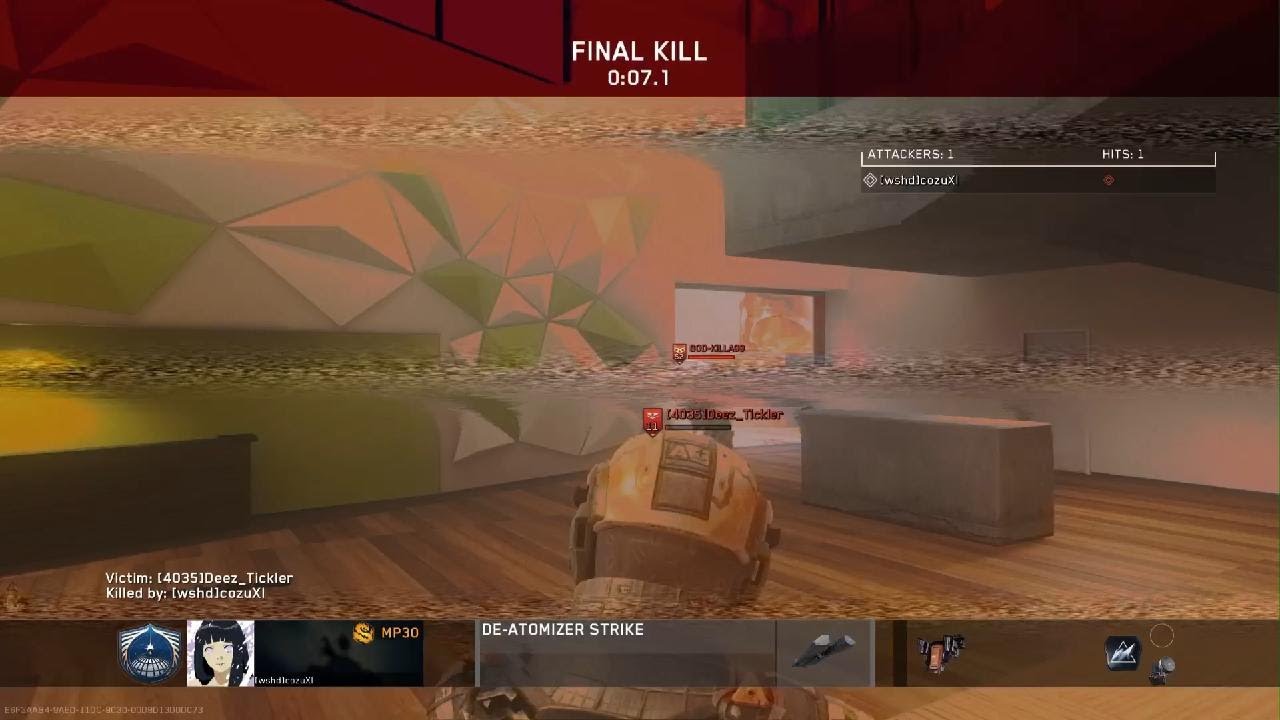 Infinite Warfare-going off on terminal
