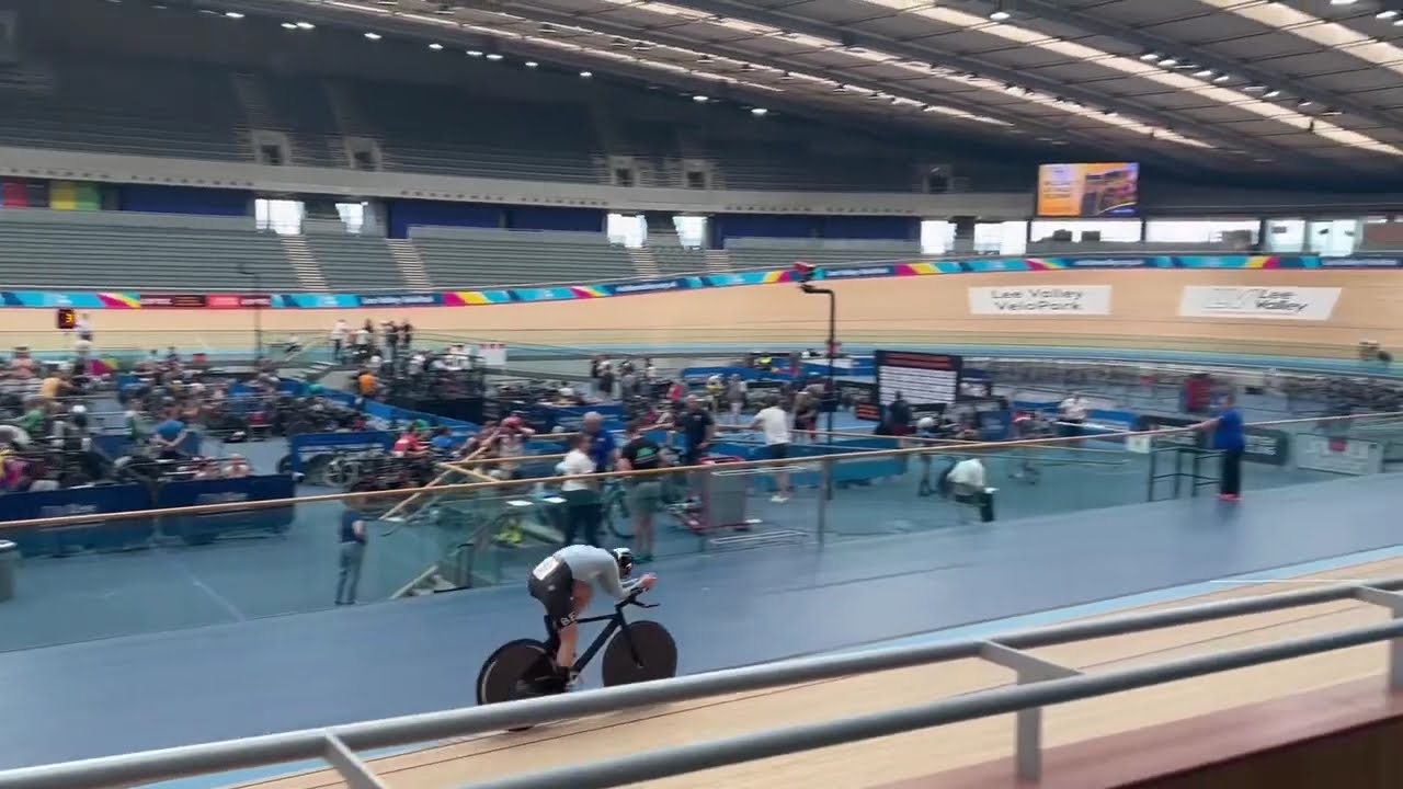 Lee Valley VeloPark. On this Velodrome was an accident on 07.12.2024. Cycling Competition Cancelled