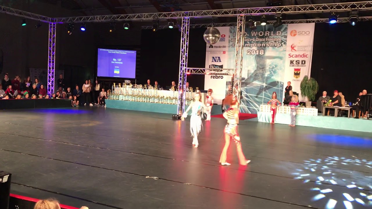 IDO WORLD DISCO DANCE & DISCO FREESTYLE CHAMPIONSHIPS 2018