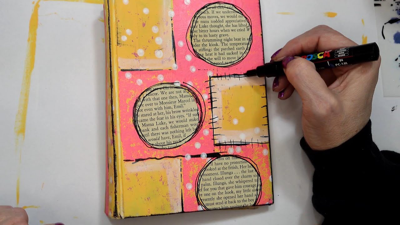 Altered Book Journal Cover