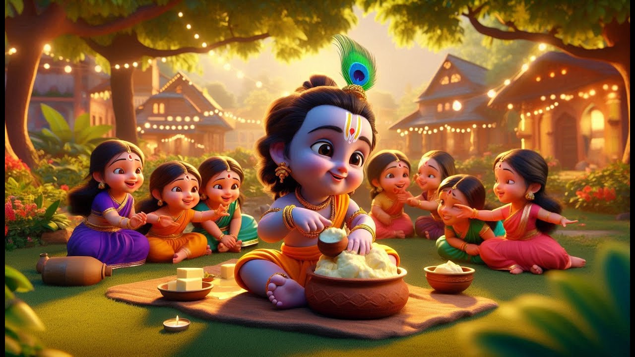 Shri Krishna Govind Hare Murari | Beautiful Krishna Bhajan | Peaceful & Melodious Song