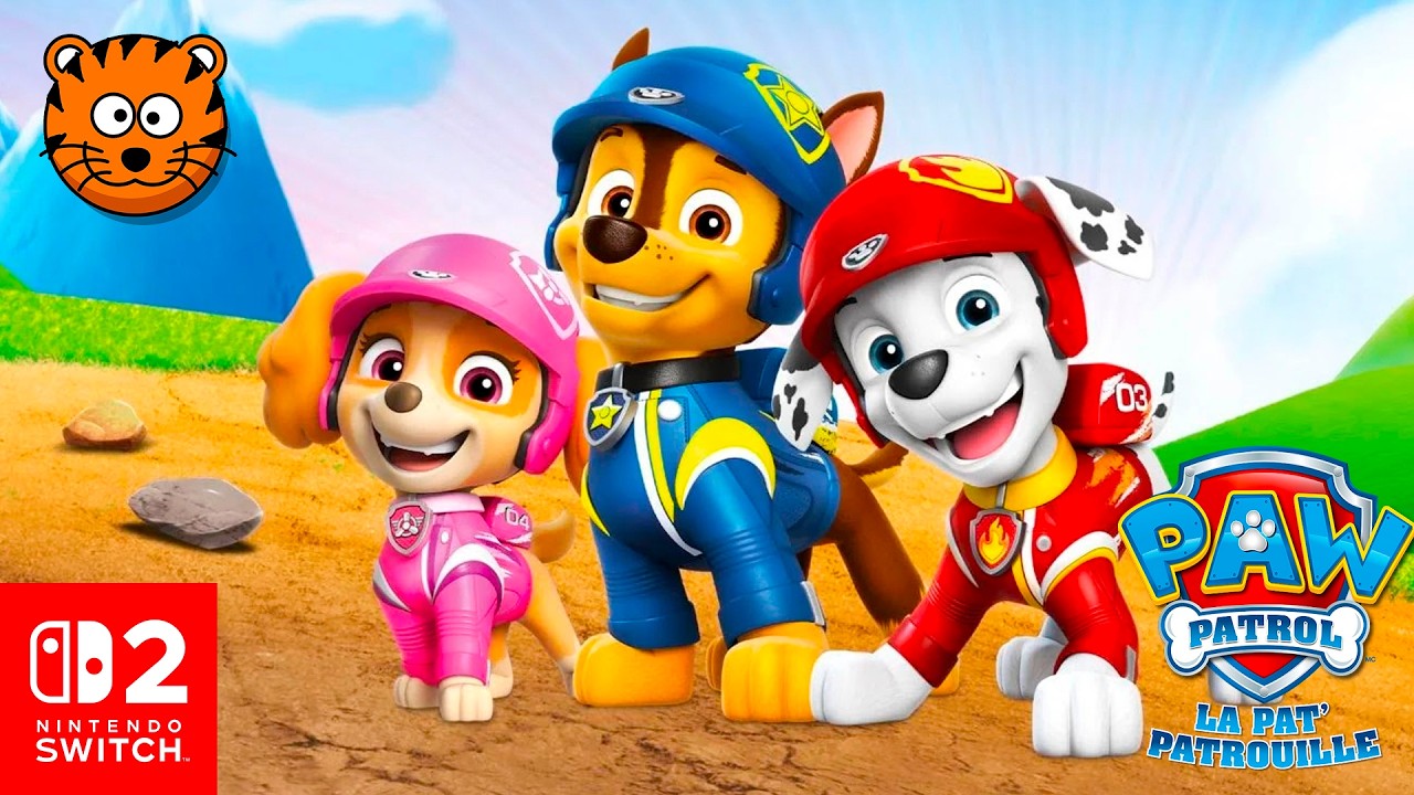La Pat' Patrouille Rescue Wheels Championnat en Français - PAW Patrol Jeux | Nintendo Switch 2