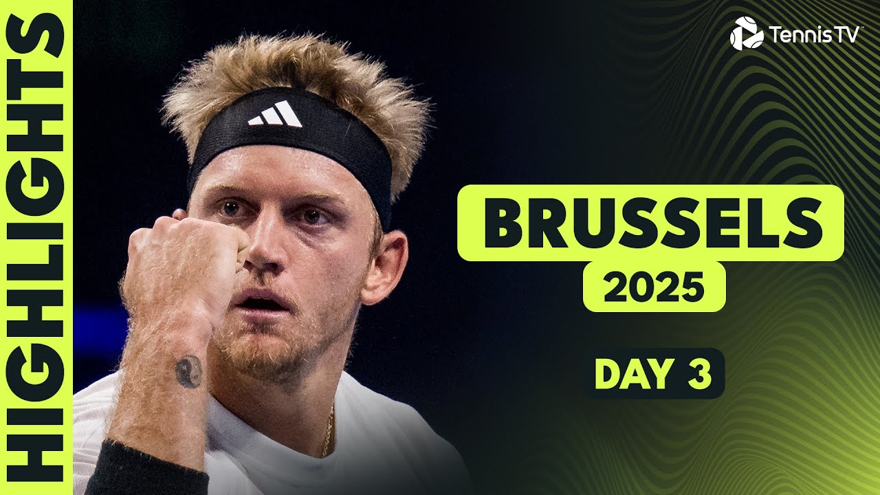 Fokina vs Giron, Collignon & Comesana Fun, Lehecka & Arnaldi FT | Brussels 2025 Highlights Day 3