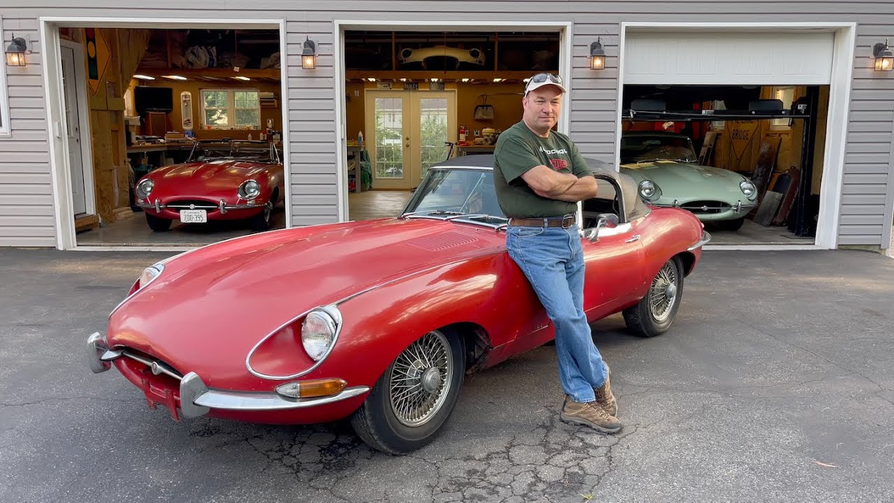 SOLD! - 1968 Jaguar E-Type Roadster - GREAT SURVIVOR PROJECT!