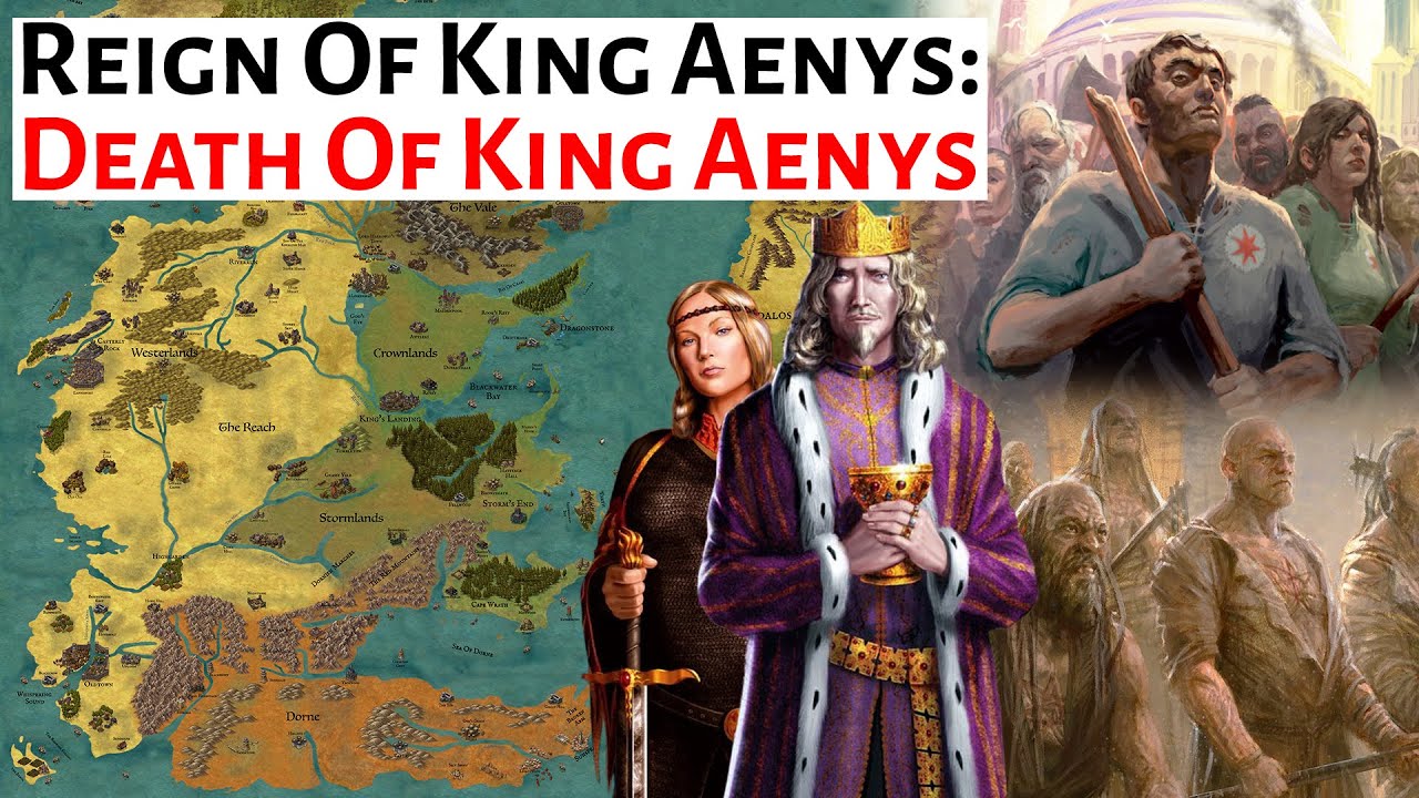 Sudden Death Of Aenys Targaryen | Reign Of King Aenys | House Of The Dragon History & Lore Explained