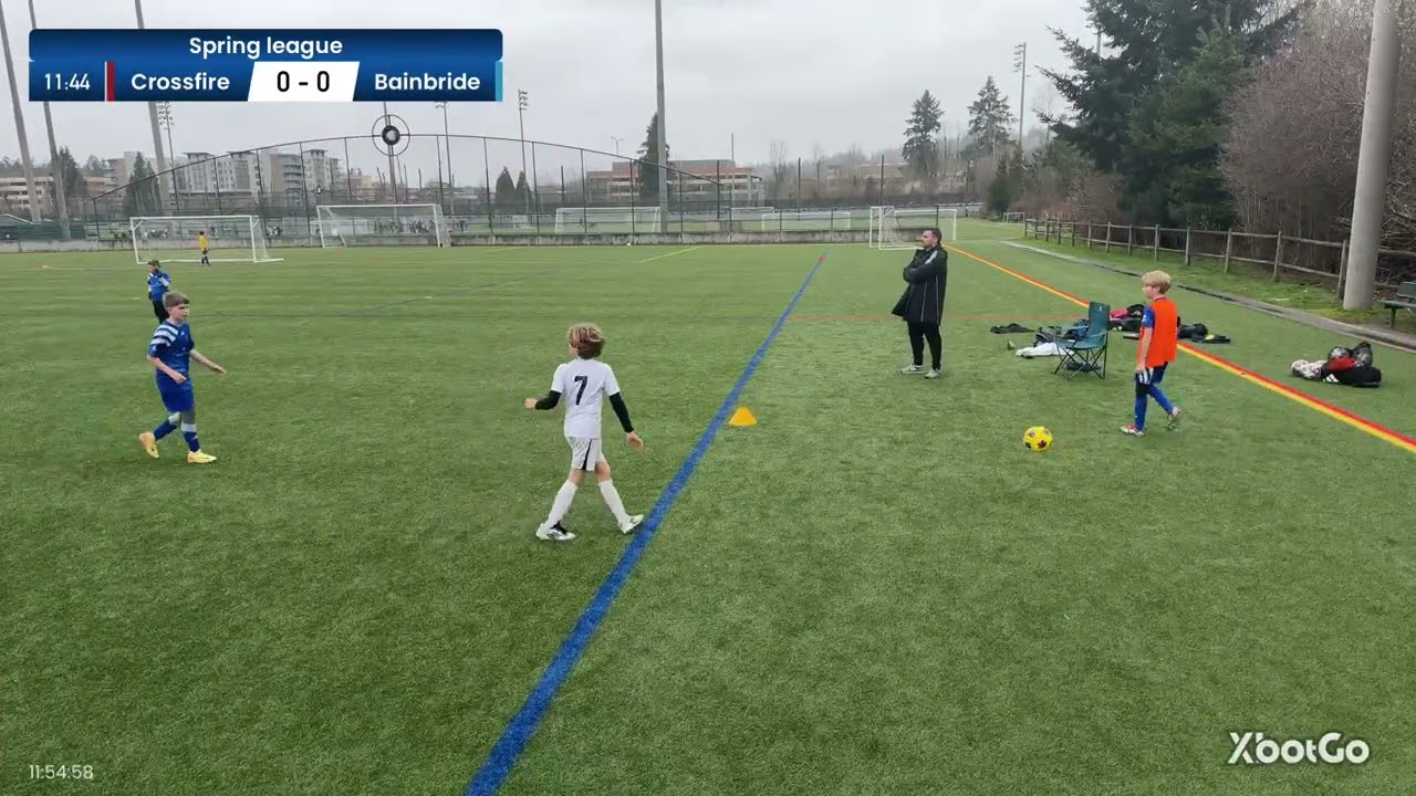 Crossfire Select B16B Vs Bainbridge Island B15 Blue spring league 2026